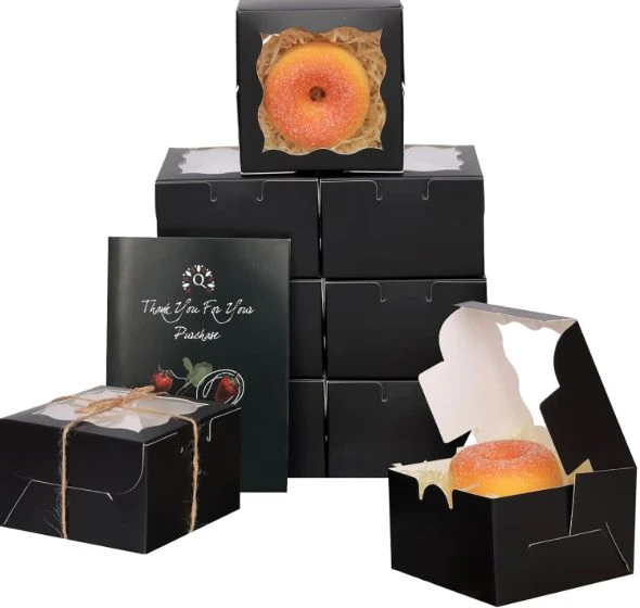 Black Bakery Boxes suppliers