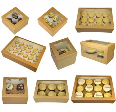 Caixas de bolo para brownies